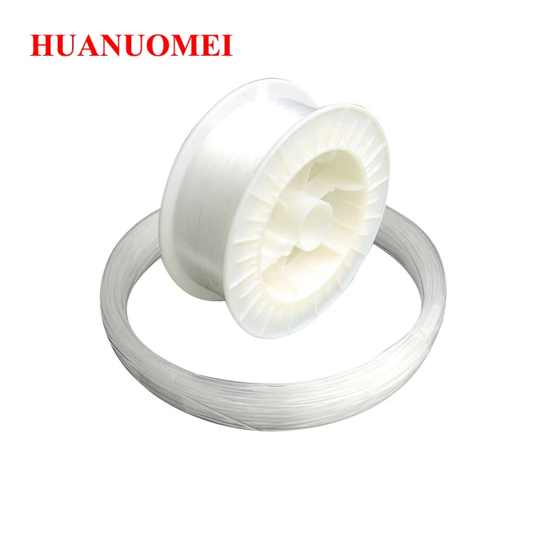 2.0mm diameter 350m/roll PMMA fiber optic cable end glow 2mm led fiber cable for decoration lighting