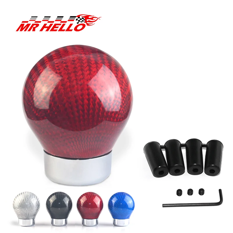 

Real Carbon Fiber Aluminum Gear knob Manual Transmission Aluminum Gear Shift Knob For Volkswagen vw Golf Mk3