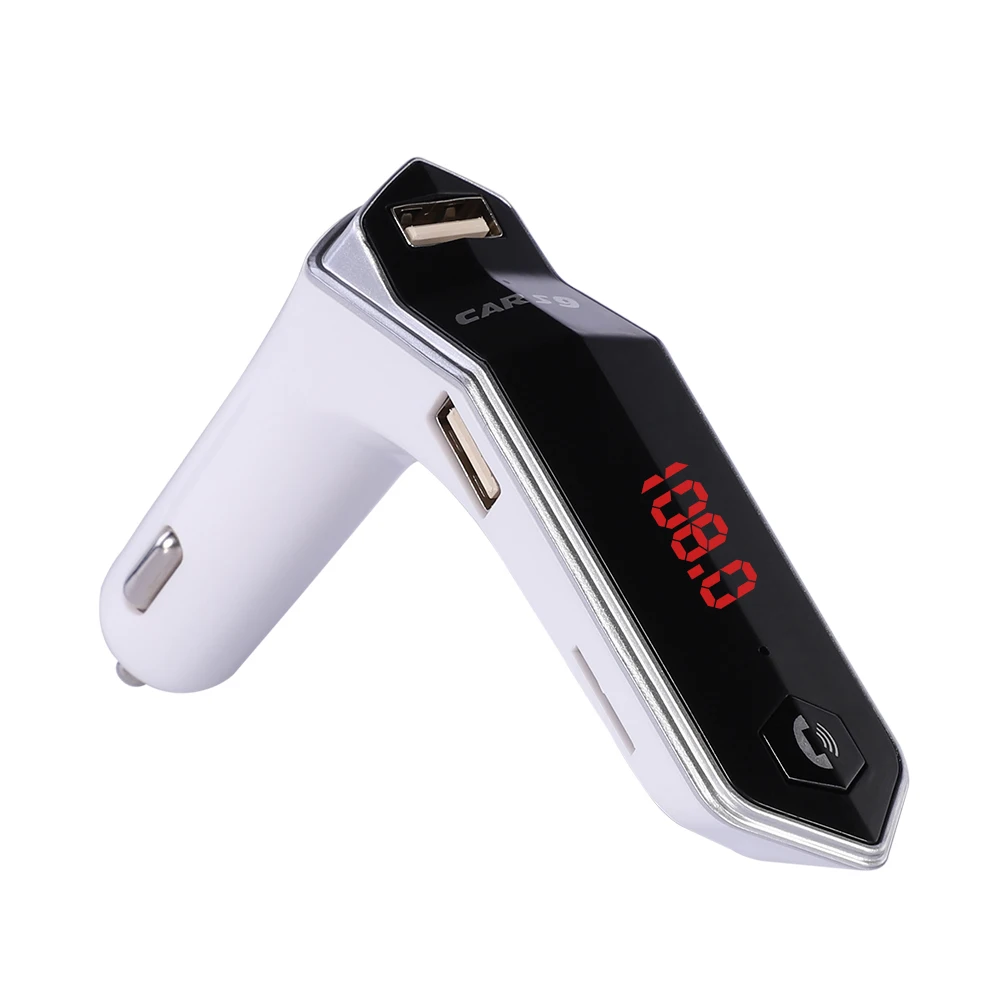 Reproductor de MP3 manos libres Bluetooth para coche/teléfono a Radio FM Transmisor S9