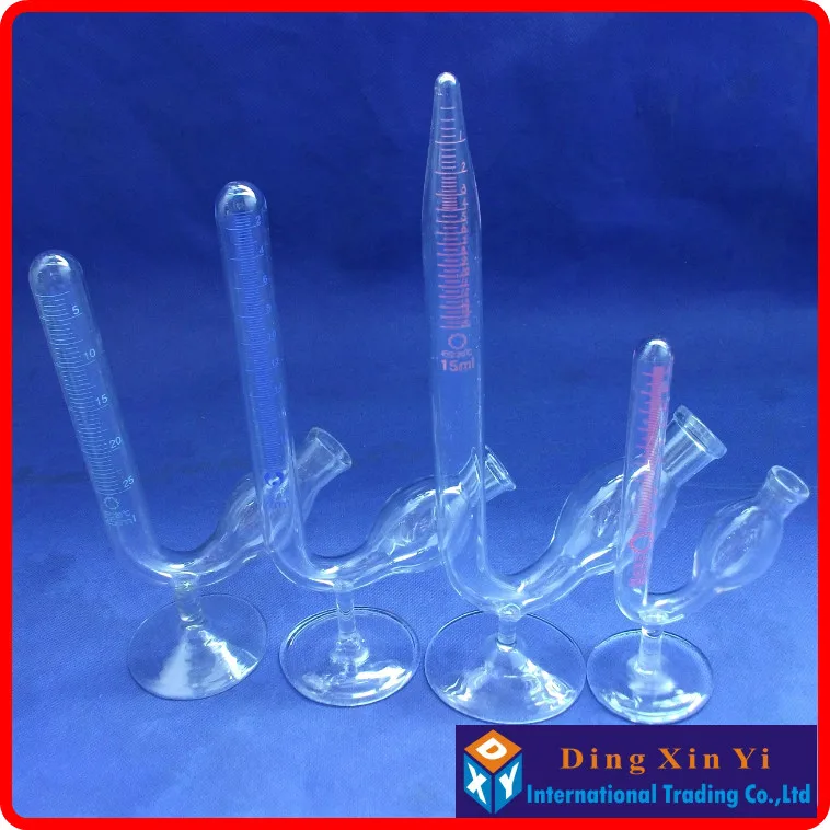 15ml Fermentation tube with graduated,on glass foot