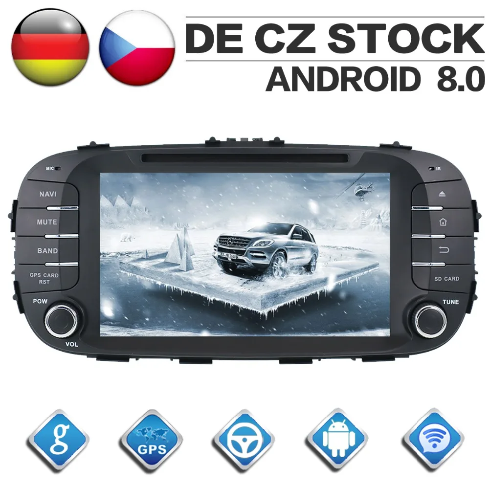 

Octa Core 2 Din Autostereo CD DVD Player Android 8.0 Car Radio for KIA SOUL 2014 2015 2016 2017 GPS Navigation Multimedia Unit