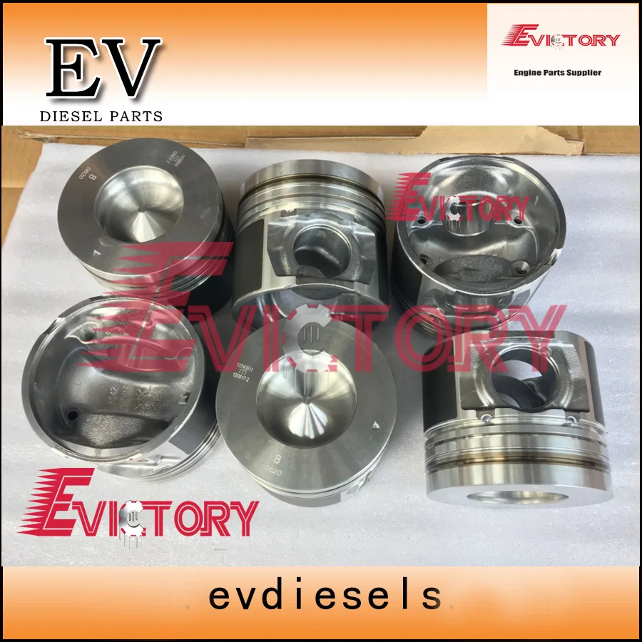 Euro III 6HK1 6HK1-TC 6HK1T Piston without piston pin and clip For Isuzu FVR Truck