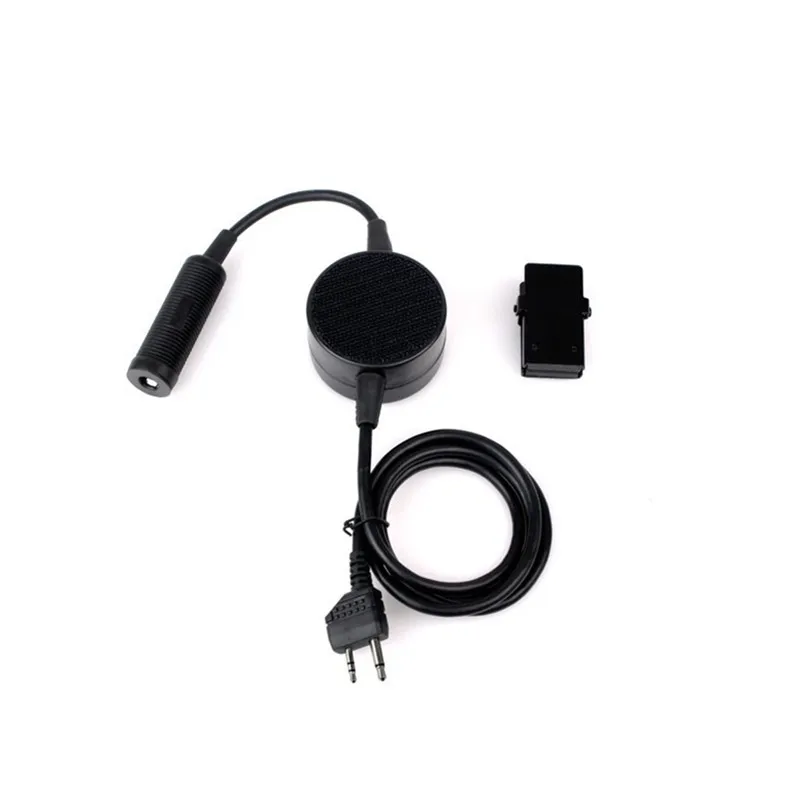 Militare di Conduzione Ossea Tattico Auricolare con boom mic per Midland G5 G6 G7 G8 G9 GXT550 GXT650 LXT80 Radio