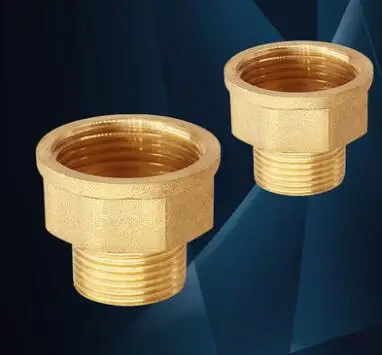 

2pcs 1" Male -1" Female Brass Pipe Adapter Coupler Connector