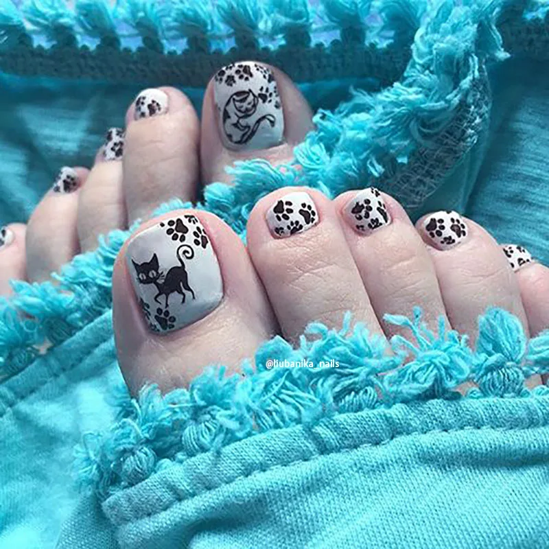 BeautyBigBang 6*12CM Nail Stamping Plates Rectangle Nail Art Stamp Cute Dog Unicorn Image Template Stamping For Nails BBB XL-007