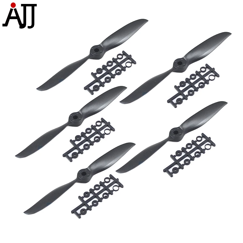 5pcs/bag Rctimer 5x5 5050 Precision Sport Propeller with Shaft Adaptation Black Color Pro 5*5x5E