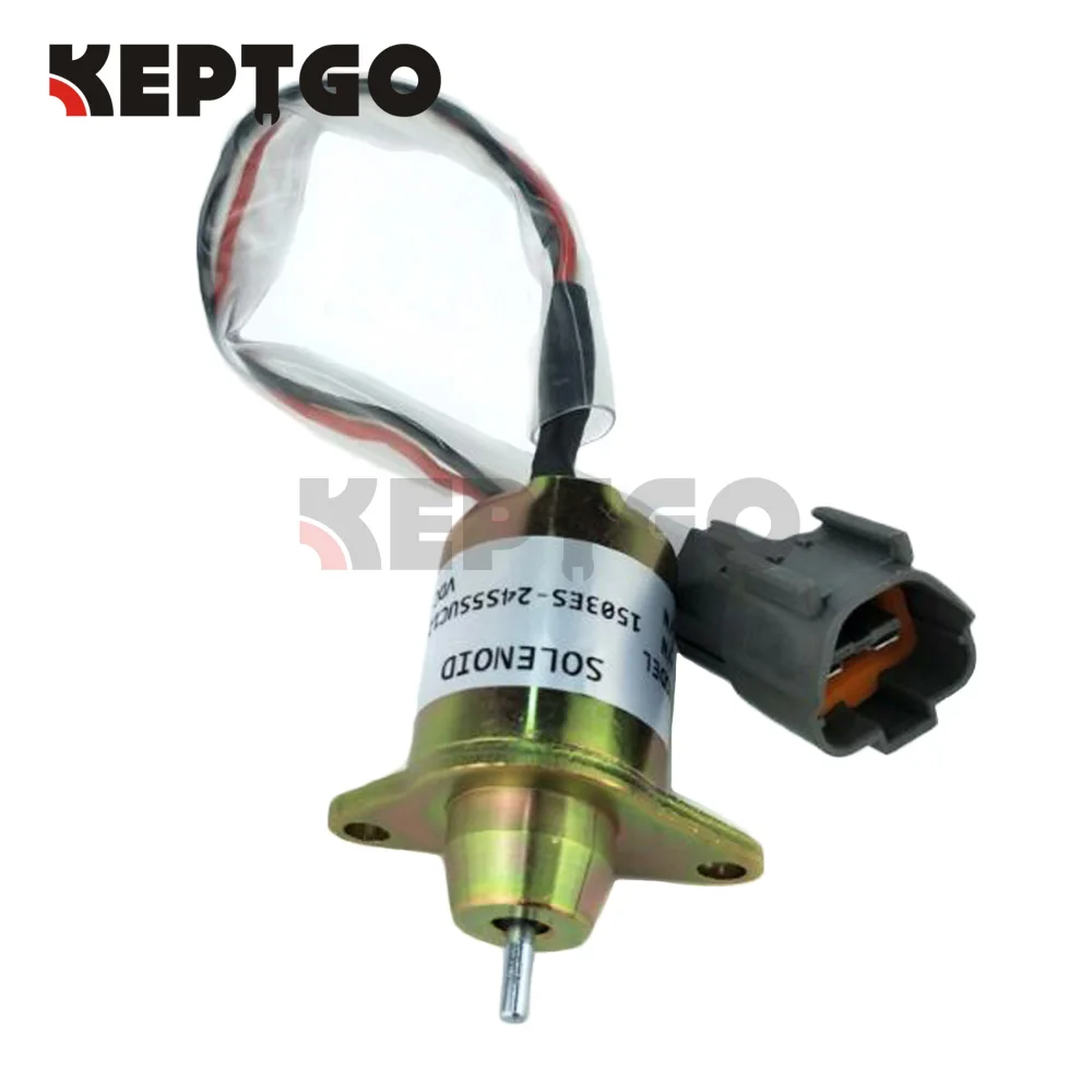 

Fuel Shut Off Down Stop Solenoid 1503ES-24S5SUC12S 24 Volt Diesel Engine For Yanmar 3TNV88-BPTB2