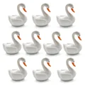 10pcs White