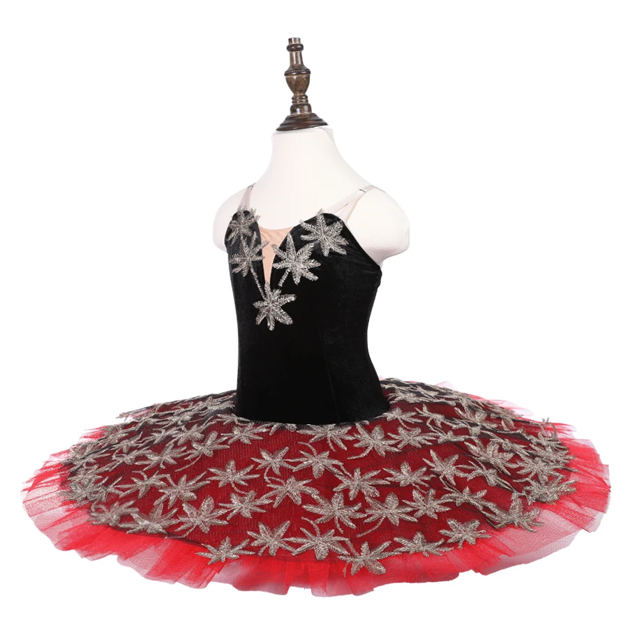 Ballet dresses  ballet costumes  professional ballet tutus  Nutcracker's Spanish Dance Paquita Kitri  Don Quixote black red