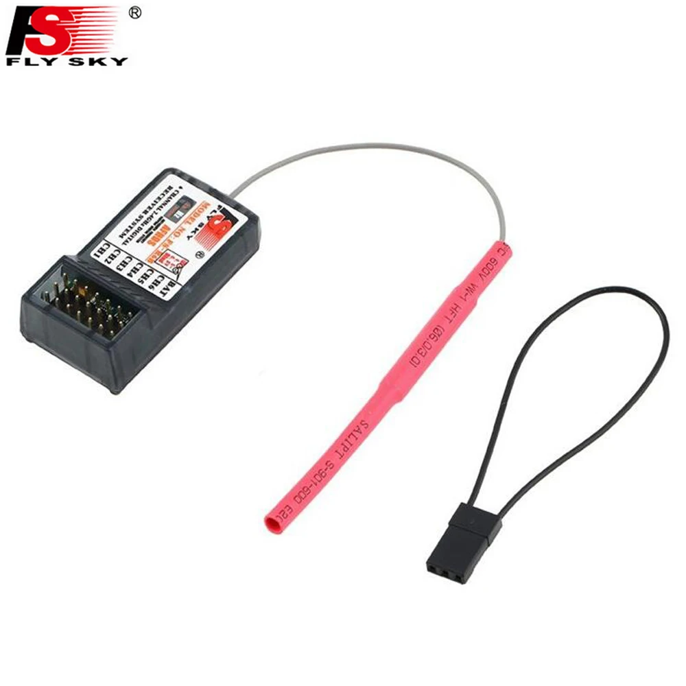 Wholeslae 10pcs Original FlySky FS-R6B FS R6B 2.4G 6CH Receiver For RC Transmitter FS CT6B 9ch TH9X TH9B Drop freeship