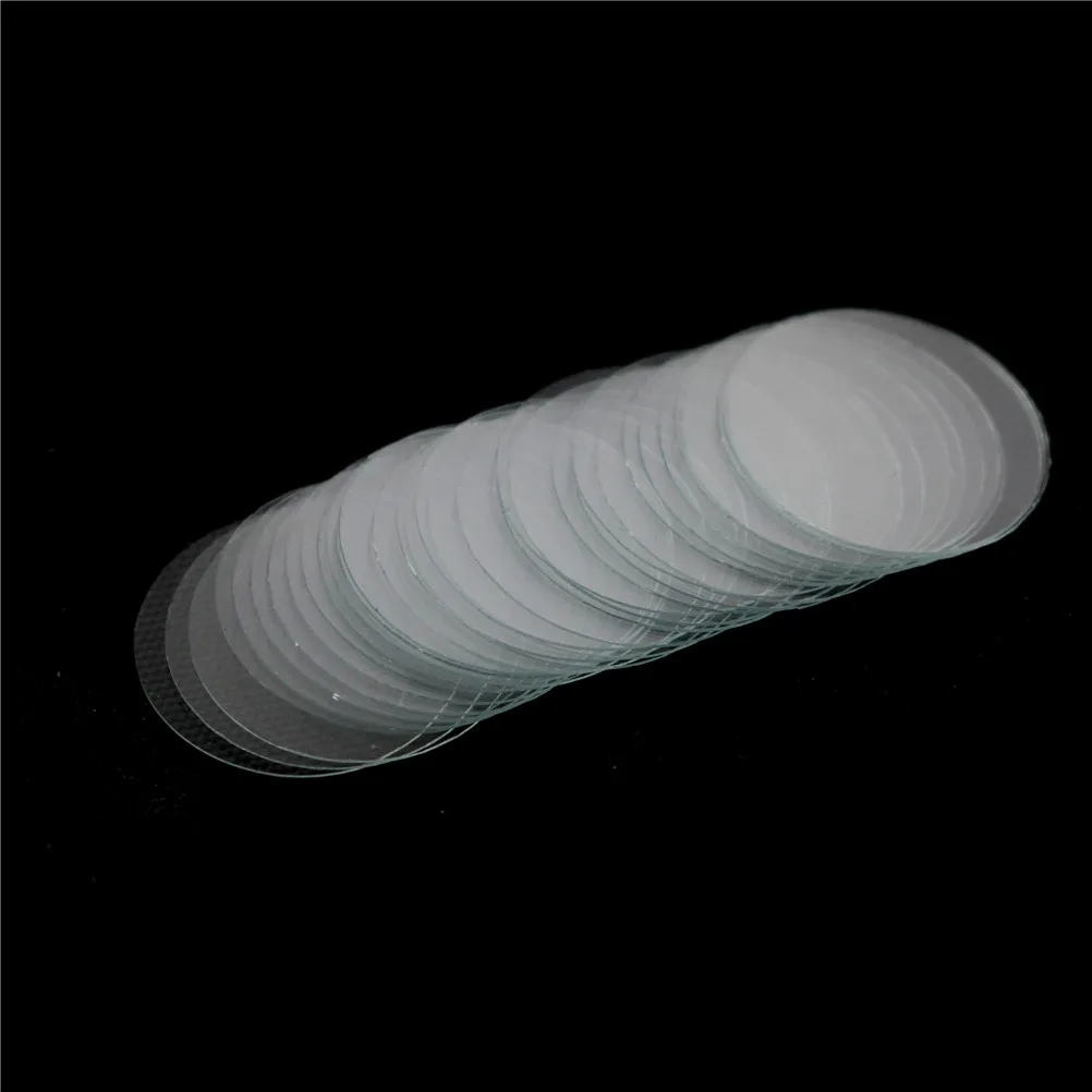 100 PCS/lot Diameter 16/18/20/25mm Circular Cover Slides Glass Plate Coverslips WHB Round Coverslip