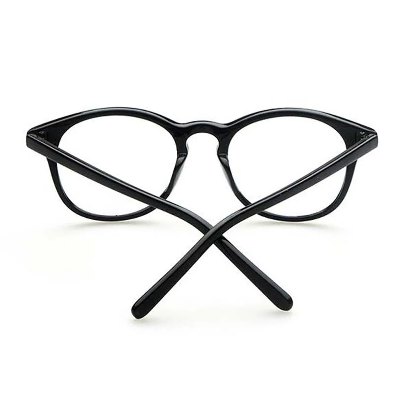 New Vintage Eye Glasses Men Women Myopia Eyeglasses Fashion Optical Black Frame Eyewear Diopter 0 -0.5 -0.75 -1.0 To -
