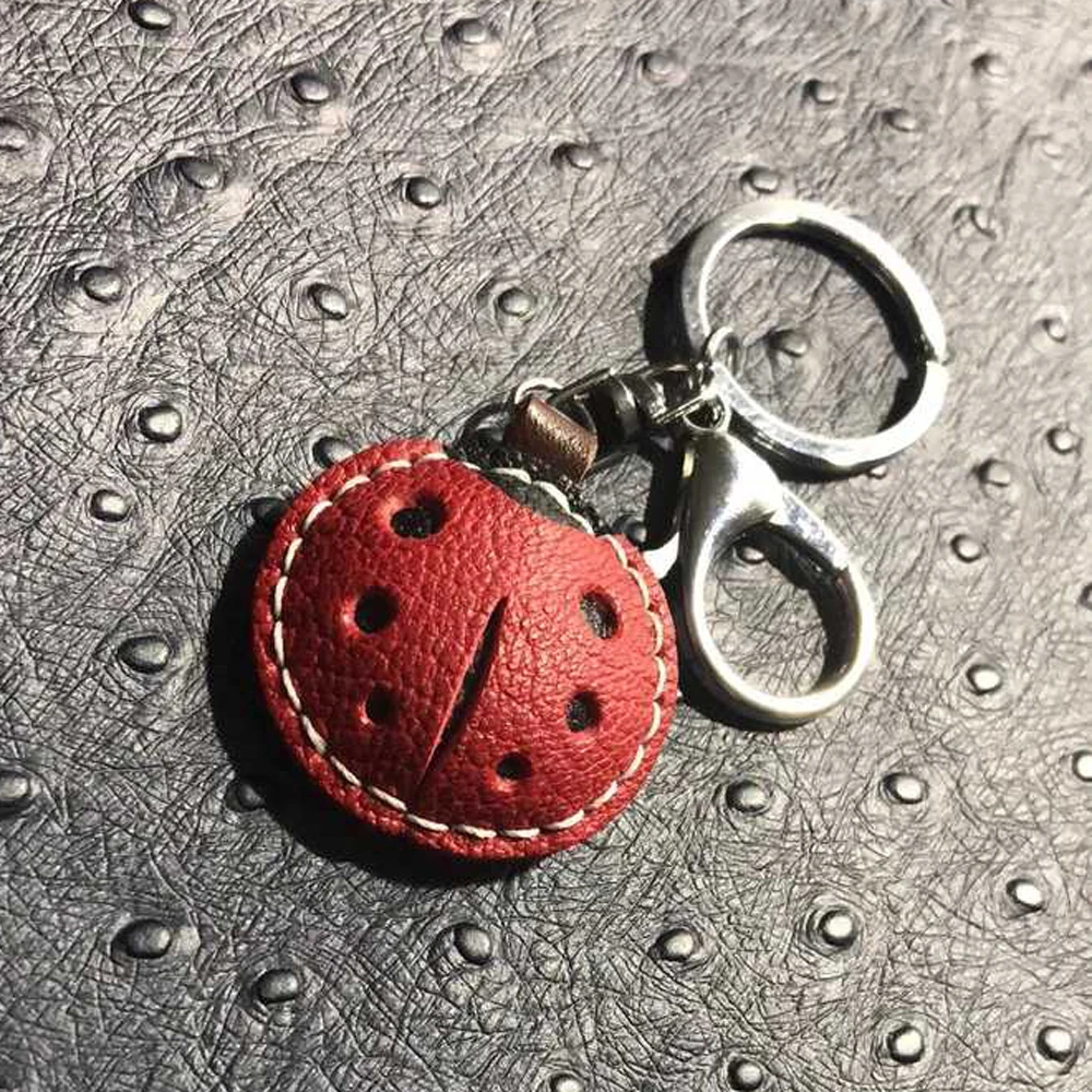 DIY leather craft ladybird tortoise design key ring hanging decoration die cutting knife mould template hand machine punch