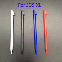 2PCS Replacement Black  White Red Blue Stylus For Nintendo 3DS XL LL  2012 Verison  Touch Screen Pen