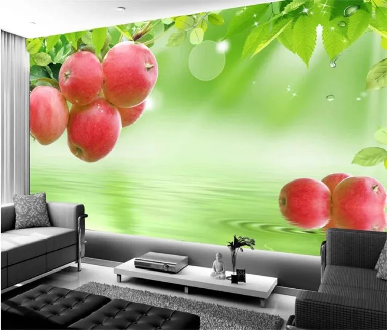 

Custom 3D Photo Wallpaper Fresh Fruit Large Wall Painting Restaurant Living Room Sofa TV Background Mural Wallpaper WallCovering