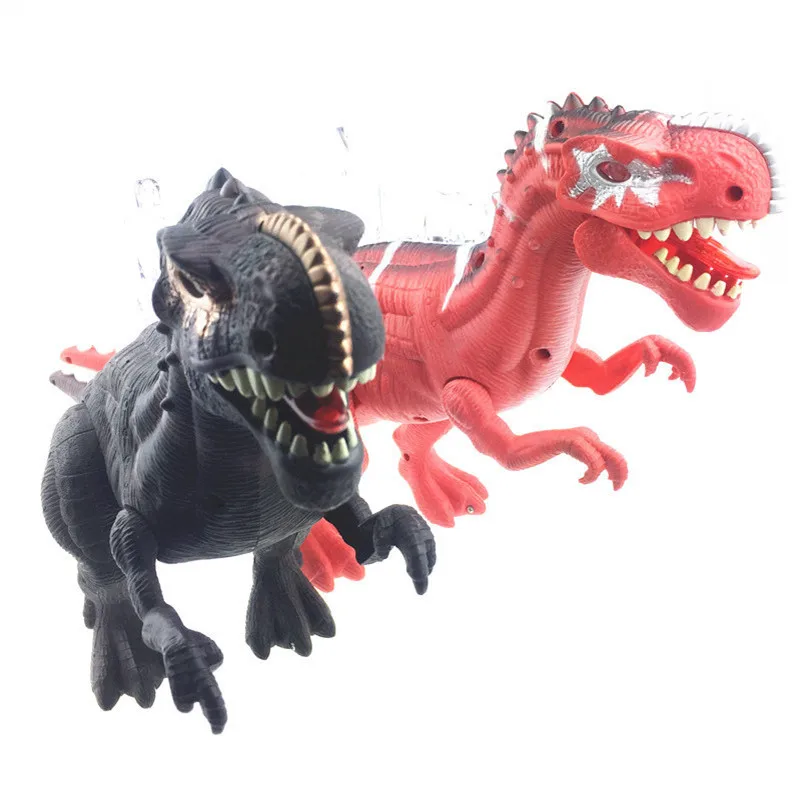 43*11*24CM Electronic Flashing Dinosaur Cool Animals Toys Sounding Flashing Moving Electronic Dinosaur Toys For Birthday Gift