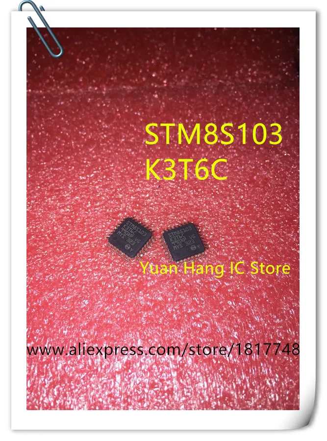 

10pcs 100% NEW ORIGINAL STM8S103K3T6C STM8S103K3T6 STM8S103K3 STM8S103 STM LQFP32