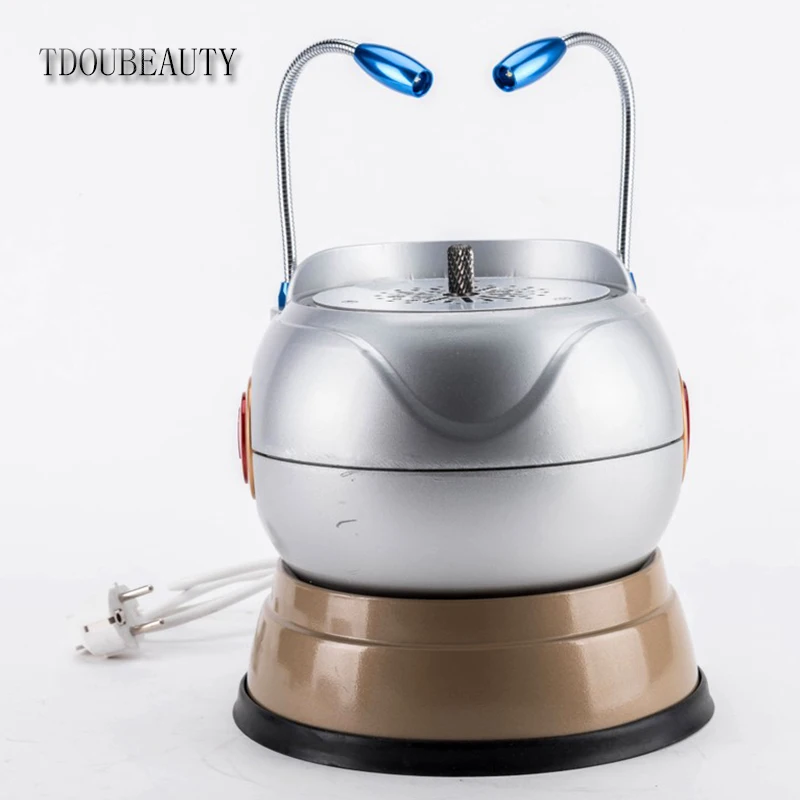 TDOUBEAUTY ทันตกรรมใหม่ลูกรุ่น60W Arch Trimmer 2 LED Light เครื่องบดด้านในเจาะ Cast Lab 110V/220V จัดส่งฟรี