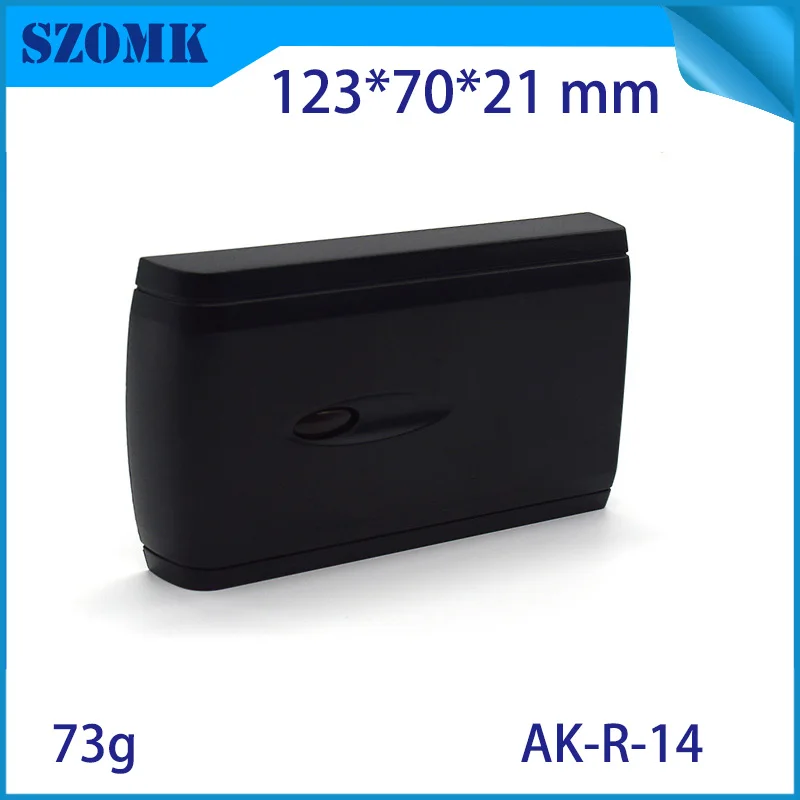 10Pcs 123*70*21mm black plastic enclosure reader sensor hot sales plastic instrument housing access control device enclosure