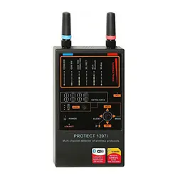 Spytec 다중 채널 안티 스파이 감지기 카메라, GSM 오디오 버그 탐지기, GPS 신호 렌즈, RF 트래커 감지, 1207i 보호, 무료 배송