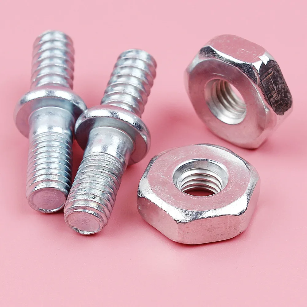 Imagem -03 - Bar Colarinho Parafuso Prisioneiro Parafuso Porca Kit para Stihl 017 018 019 021 023 025 Ms170 Ms171 Ms180 Ms181 Ms210 Ms230 Ms211 Ms250 Parte Motosserra