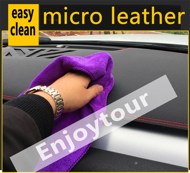 For Kia Carnival VQ SEDONA 2006 2007 2008 2009 2010 2011 2012 2013 2014 Leather Dashmat Car Styling Covers Dash Mat Dashboard