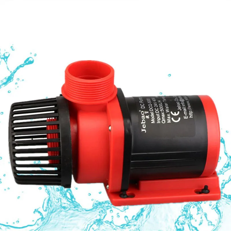 Jebao DCQ-5000/6000/8000 LCD Display Control DC Return Water Pump for Marine Aquarium Sump Pump Fish Tank Wave Maker 5000L/h