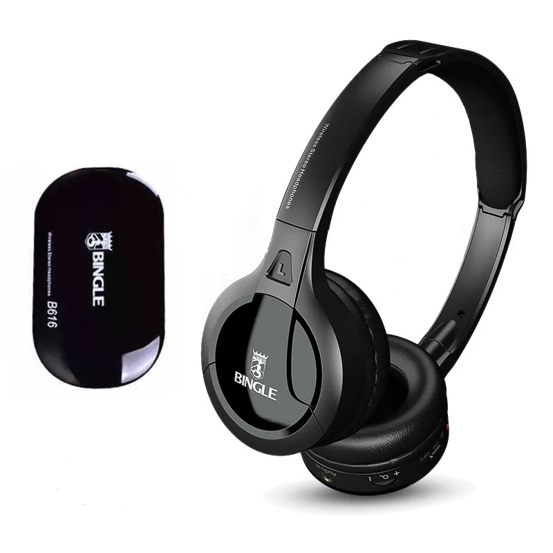 2020 QearFun ワイヤレスヘッドフォンとマイク Fashipn 多機能ステレオ電話、コンピュータテレビ