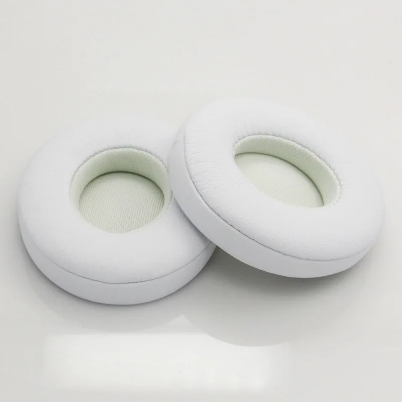زوج من منصات الأذن وسادة ل يدق سولو 3.0 سماعات استبدال منصات الأذن بروتين الجلود رغوة الذاكرة دائم سماعة كم