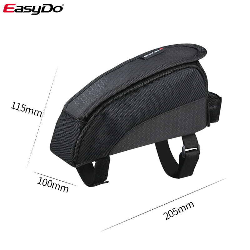 EasyDo Velcro Quick Release Bicycle Bag Waterproof Cycling Top Front Tube Frame Bag MTB Bags Expandable Bike Accessories