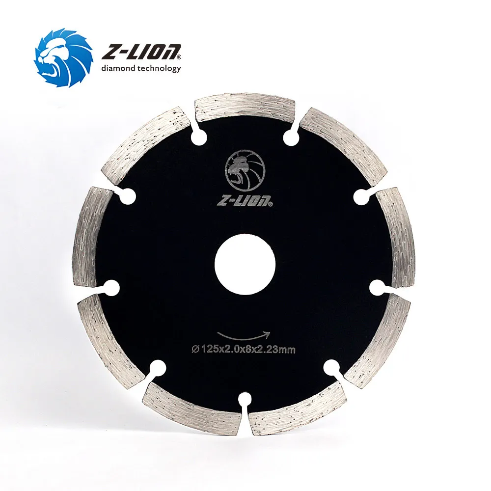 

Z-LION 5" 125mm Universal Saw Diamond Disk For Cutting Diamond Segments Saw Blade For Granite Concrete Stones