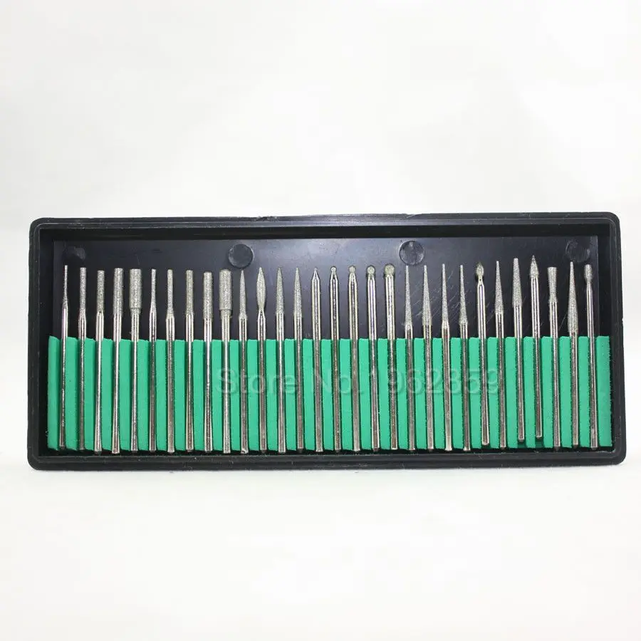 

30pcs/box Dental Lab Equipment Diamond Burs Millers Tooth Drill Jewelers Polished Dentist Product