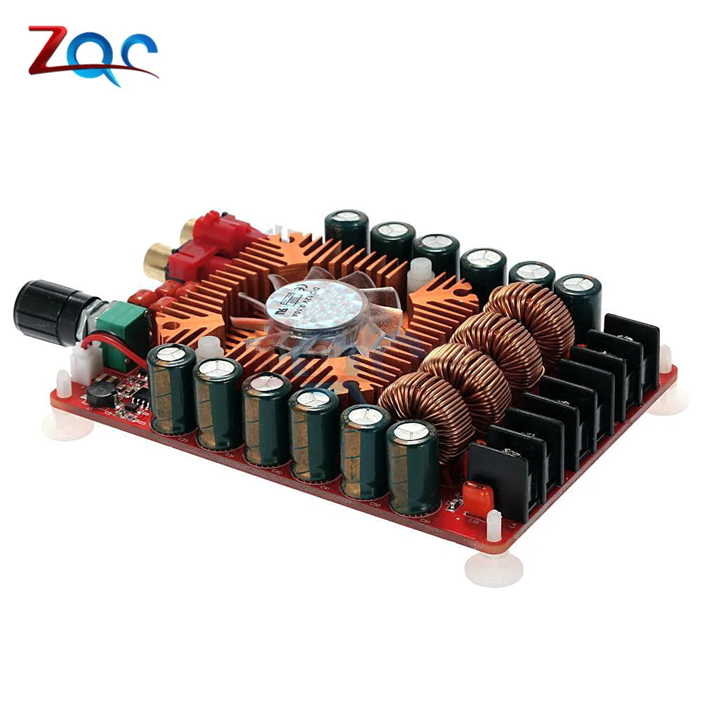 TDA7498E 2X160W Dual Channel Audio Amplifier Board Support BTL mono 220W DC 24V Digital Stereo Power Amp Board Amplifiers