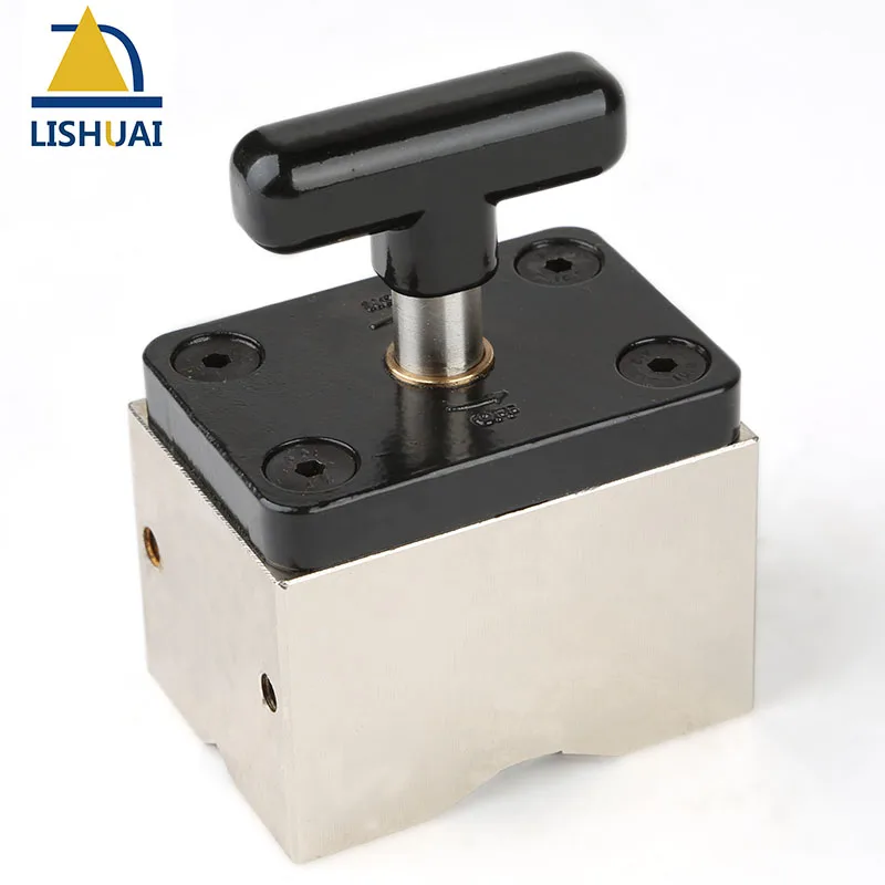 Suporte Poderoso de Solda Quadrada Liga Desliga 120kg Suporte de Solda Magnético Braçadeira para Trabalho em Metal e Madeira