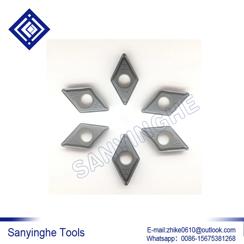 50 قطعة/السلع DCMT11T304-SM IC907 / DCMT11T308-SM IC907 cnc كربيد تحول إدراج