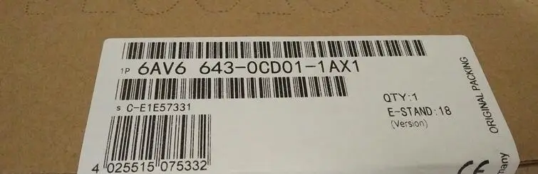 new and original in box Factory Seal 6AV6 643-0CD01-1AX1 6AV6643-0CD01-1AX1 HMI