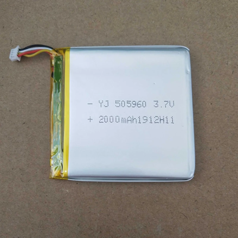 

Rush Sale Limited Stock Retail 2000mAh 505960 New Rechargeable Battery Size:5x 59 x 60mm Weight:38g High Quality