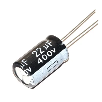 20PCS 400V 22UF 13*21mm 13x20mm Aluminum Electrolytic Capacitor 400V/22UF 13mm*21mm