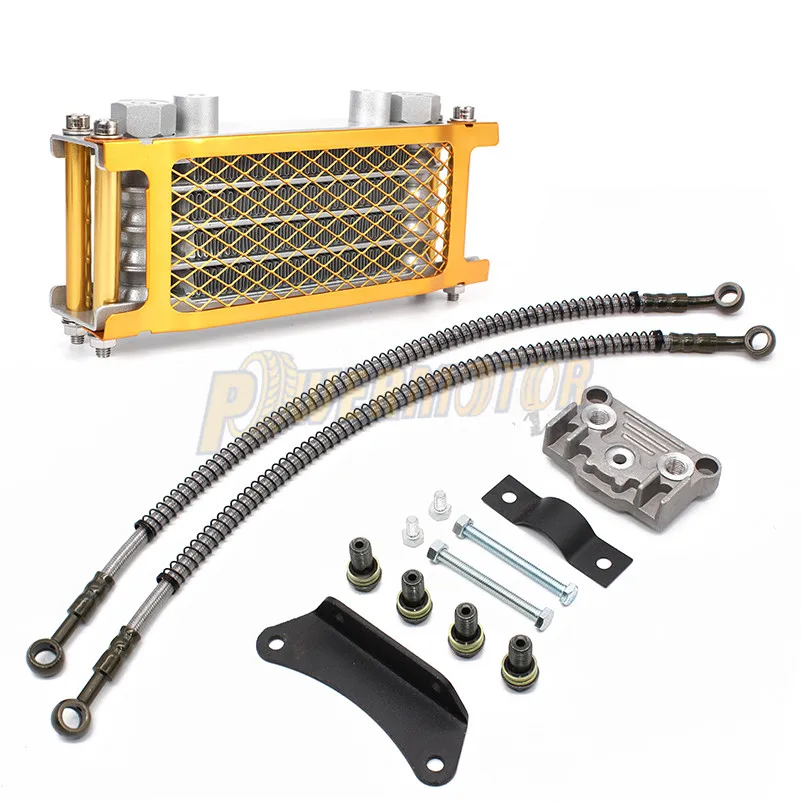 Ölkühler Motorrad-Ölkühler Gy6 Monkey Universal 50cc 80cc 100cc 110cc 125cc Moto Moped Dirt Pit Bike Motocross Kühlung – Detail 14