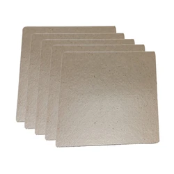 Placas de Mica gruesas para horno microondas, láminas de resina de silicona para Midea, piezas universales para calentador de secador de pelo, 5 uds.