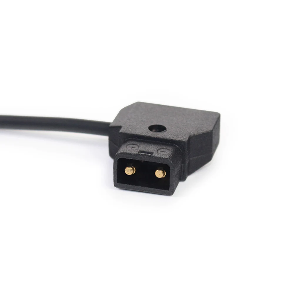 Lanparte Dtap D-tap Male to Male Power Supply Spring Extended Cable Cord for DSLR Camera