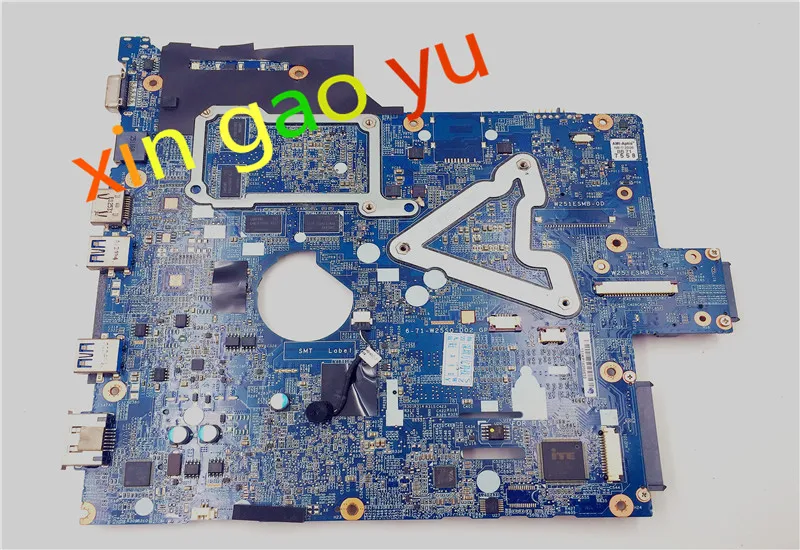 For the Shenzhou God of War For Clevo w270EG Laptop Motherboard  6-71-W25S0-D02 DDR3 Non-integrated