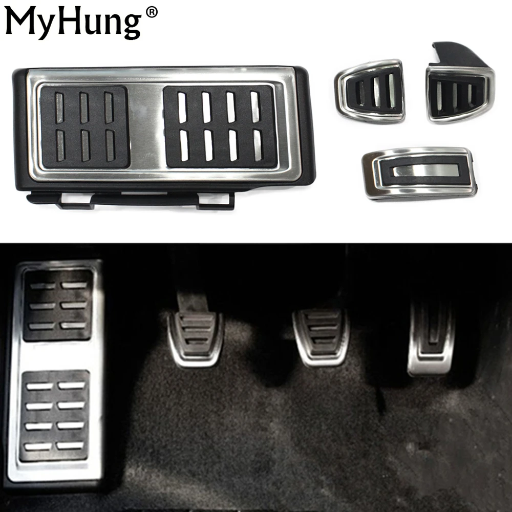 

Car Accessories Pedal Foot Rest Pedals Plate Brake Pedal For Volkswagen Golf 7 Mk7 Skoda Octavia A7 Gti Rapid Aluminum Alloy