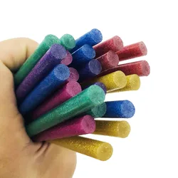 10pcs 7x100mm Hot Melt Glue Sticks For Electric Glue Gun Car Audio Craft Repair General Purpose Adhesive Sticks