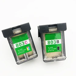 Vilaxh 803XL Empty Refill  Ink Cartridge Replacement HP 803 XL For Coffee Food Cake Bread Latte Cookie Printer Cartridge