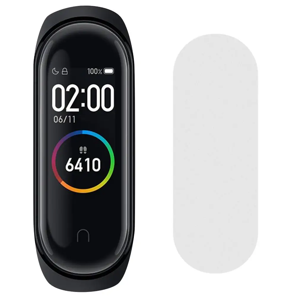 5 sztuk/partia TPU Protector filmy dla Xiaomi Mi Band 4 matowe matowe anty-odcisków palców ultracienkich matowe folie ochronne dla Miband 4
