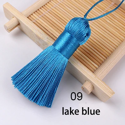 5 Stück/Set 5cm Quasten Hängende Seidenquasten Fransen zum Nähen Zierquasten Schlüsselanhänger DIY Dekorative Vorhang-Accessoires – Detail 33