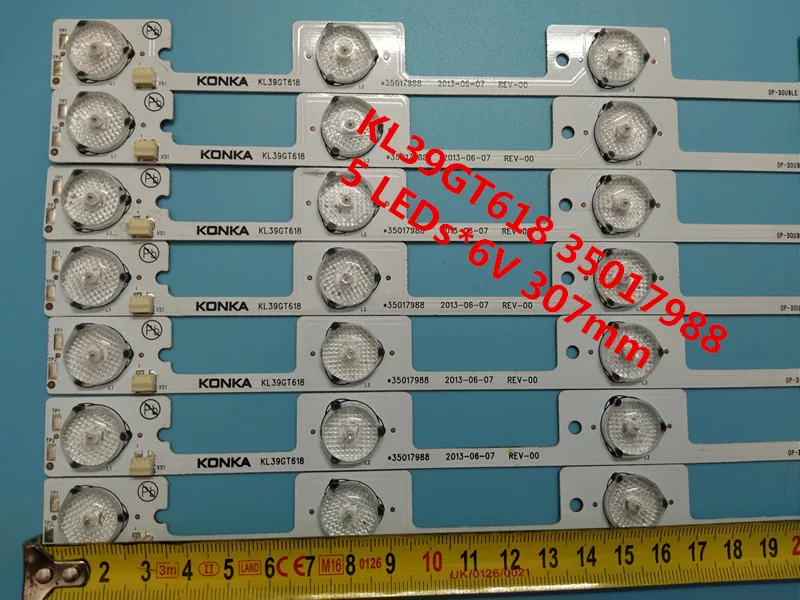 

40PCS/LOT new and original for Konka KL39GT618 light bar,35017988 35017990 backlight lamp LED strip 6v Connector