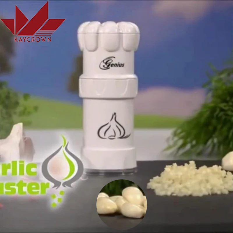 New 2018 Garlic Master  Chopper Crusher In Seconds Head Minced Garlic Press Cutting Cooking Tools for Kitchen Goods Accessories