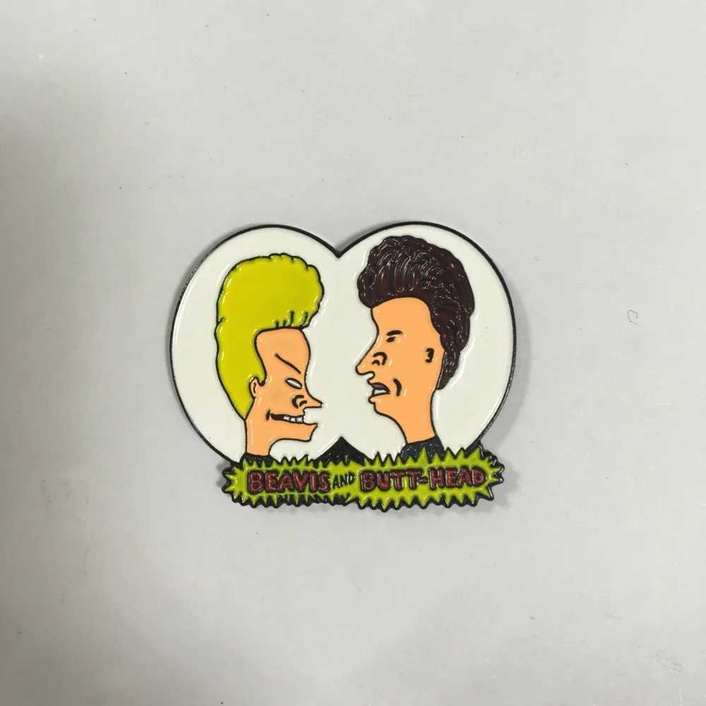 

Custom metal character badge with hard enamel paint badges